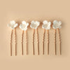 Simple U Shaped Hair Sticks Bride Wedding Headdress