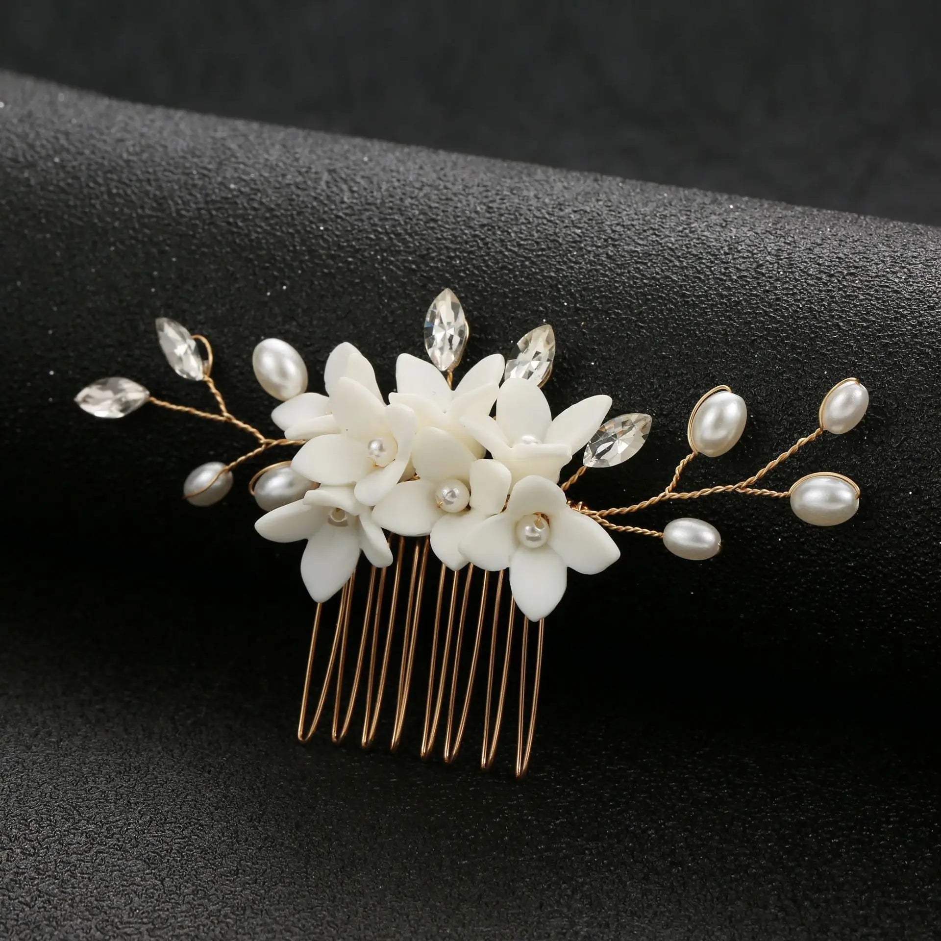 Simple U Shaped Hair Sticks Bride Wedding Headdress