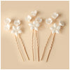 Simple U Shaped Hair Sticks Bride Wedding Headdress