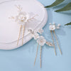 Simple U Shaped Hair Sticks Bride Wedding Headdress