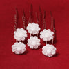Simple U Shaped Hair Sticks Bride Wedding Headdress