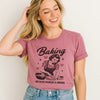 Baking Because Murder is Wrong T-Shirt - Blossom~n~Bloom