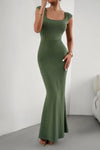 Devine Cap Sleeve Scoop Neck Maxi Dress - Blossom~n~Bloom