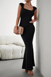 Devine Cap Sleeve Scoop Neck Maxi Dress - Blossom~n~Bloom