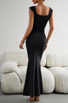 Devine Cap Sleeve Scoop Neck Maxi Dress - Blossom~n~Bloom