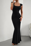 Devine Cap Sleeve Scoop Neck Maxi Dress - Blossom~n~Bloom