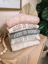 Embroidered GOD IS GOOD Sweatshirt - Blossom~n~Bloom