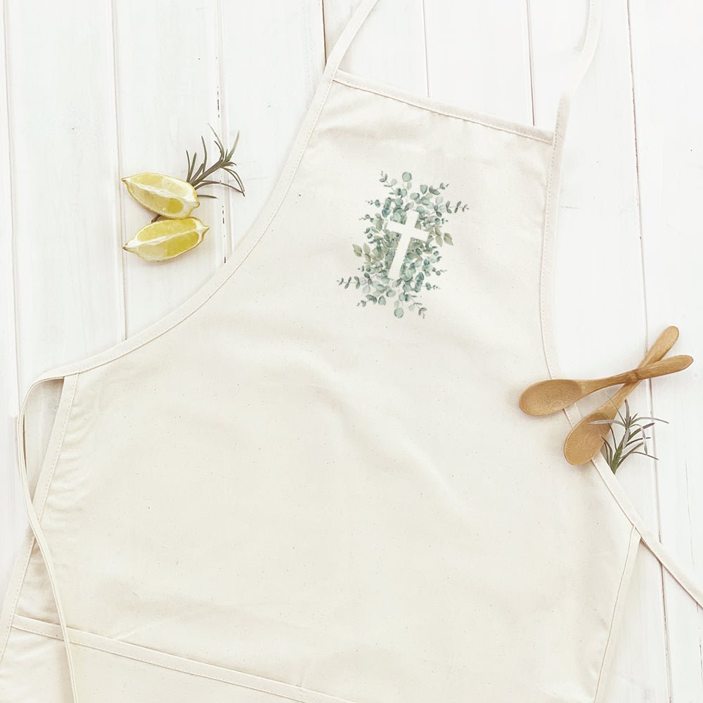 Eucalyptus Cross - Women's Apron - Blossom~n~Bloom