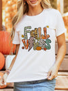 FALL VIBES Cotton Blend Casual T Shirt - Blossom~n~Bloom