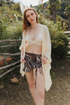 Floral Embroidered Sleeves Kimono | Blossom~n~Bloom
