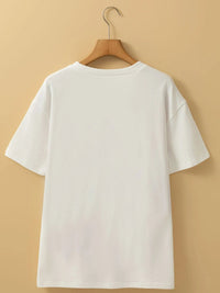 FLOWER MARKET Graphic Round Neck T Shirt - Blossom~n~Bloom