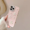 Ins Cute 3D Pearl Love Heart Phone Case For iPhone 16 15 14 13 12 11 - Blossom~n~Bloom