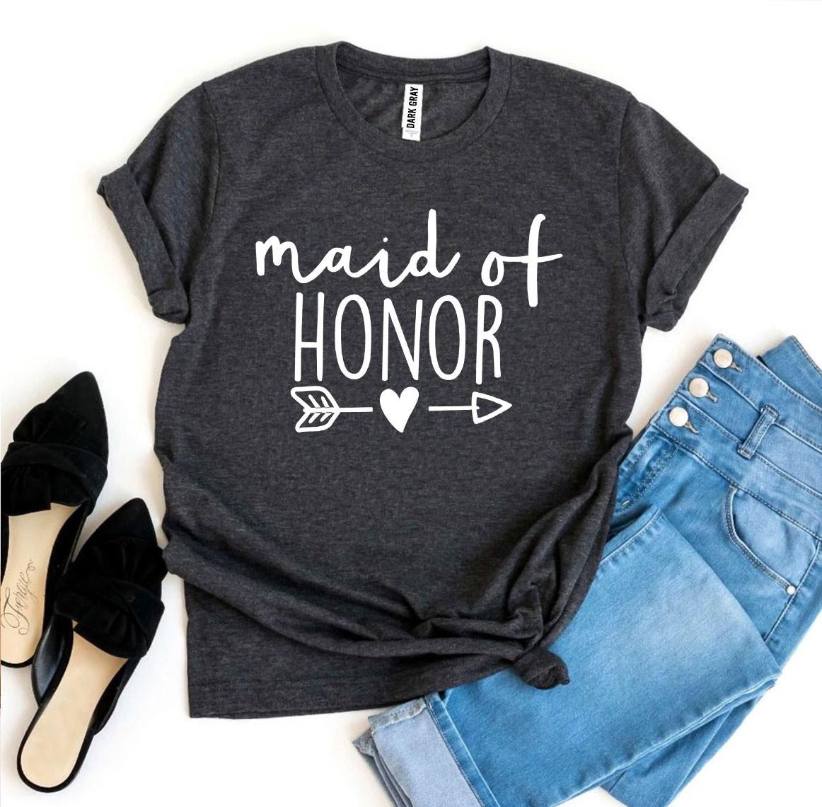Maid Of Honor T-shirt - Blossom~n~Bloom