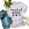 Maid Of Honor T-shirt - Blossom~n~Bloom