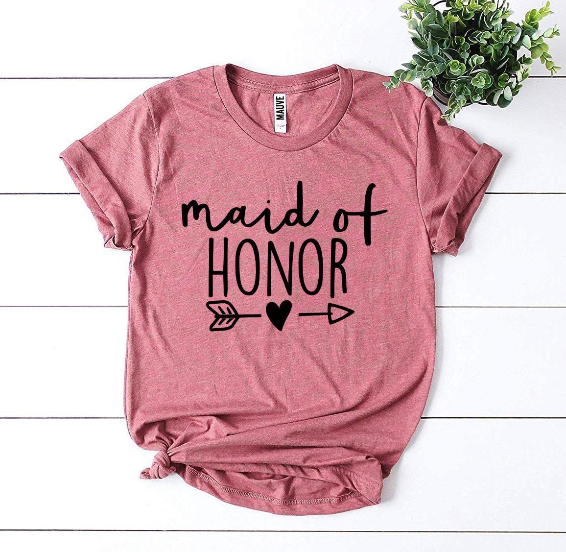 Maid Of Honor T-shirt - Blossom~n~Bloom