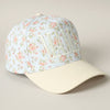 MAMA Embroidered Flower PatternTrucker Hat - Blossom~n~Bloom