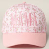 MAMA Embroidered Flower PatternTrucker Hat - Blossom~n~Bloom