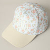 MAMA Embroidered Flower PatternTrucker Hat - Blossom~n~Bloom