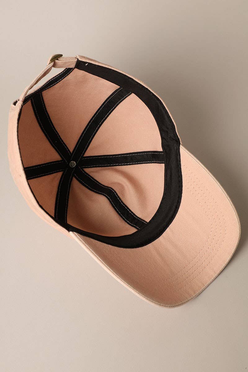 Mama Lettering Embroidery Baseball Cap - Blossom~n~Bloom