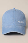 Mama Lettering Embroidery Baseball Cap - Blossom~n~Bloom