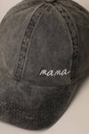 Mama Lettering Embroidery Baseball Cap - Blossom~n~Bloom
