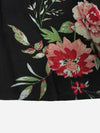 Plus Size Floral Flare Sleeve Dress - Blossom~n~Bloom