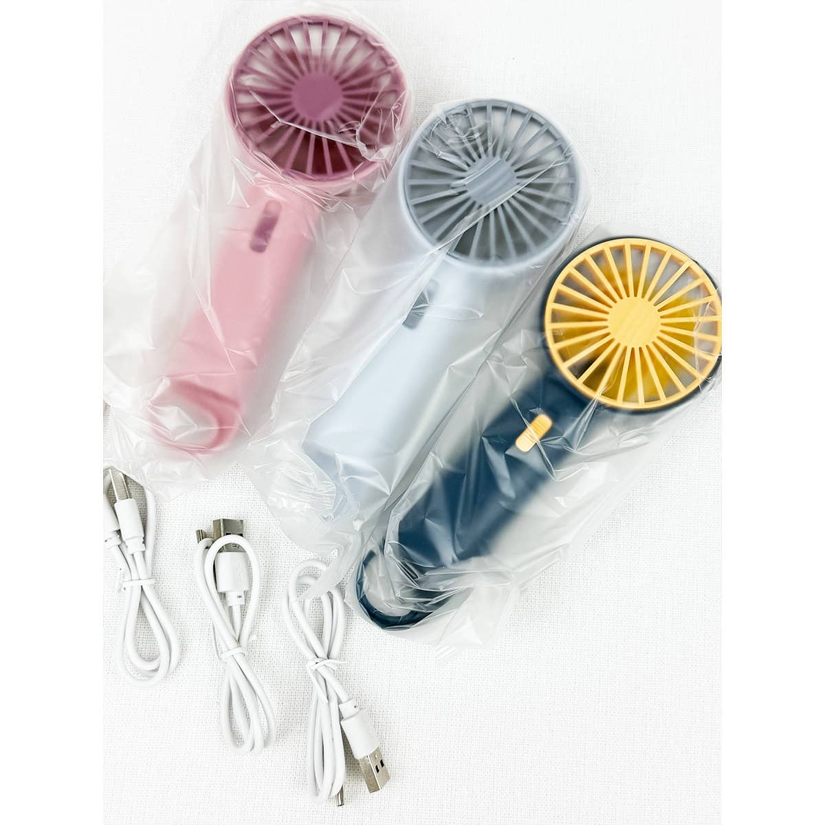 Portable Hand Fan with Pull out Stand - Blossom~n~Bloom
