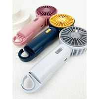 Portable Hand Fan with Pull out Stand - Blossom~n~Bloom
