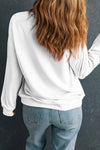 Pumpkin Graphic Long Sleeve Sweatshirt - Blossom~n~Bloom