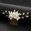 Simple U Shaped Hair Sticks Bride Wedding Headdress | Blossom~n~Bloom