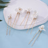 Simple U Shaped Hair Sticks Bride Wedding Headdress | Blossom~n~Bloom