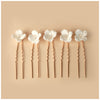 Simple U Shaped Hair Sticks Bride Wedding Headdress | Blossom~n~Bloom