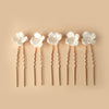 Simple U Shaped Hair Sticks Bride Wedding Headdress | Blossom~n~Bloom