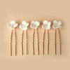 Simple U Shaped Hair Sticks Bride Wedding Headdress | Blossom~n~Bloom