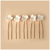 Simple U Shaped Hair Sticks Bride Wedding Headdress | Blossom~n~Bloom