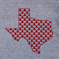 Texas hearts- women's | Blossom~n~Bloom